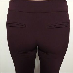 New York & Co. Burgundy Dress Slacks